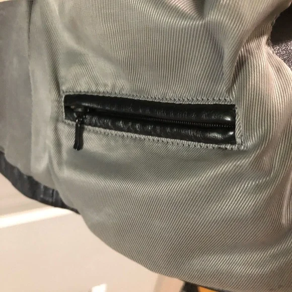 Vintage Wilsons Leather Black Jacket - Picture 6 of 13